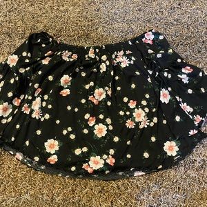 Black floral top by NOBO.